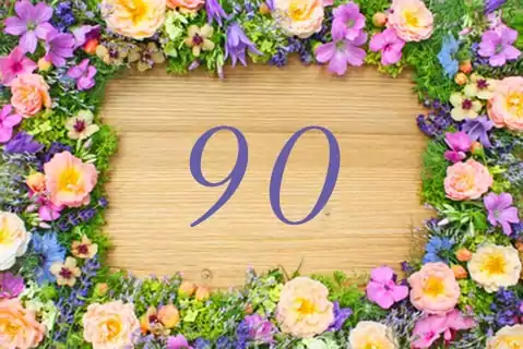 Geburtstagseinladung zum 90. Geburtstag